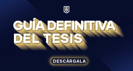 Banner Horizontal de la guía completa descargable - Guía Definitiva de Tesis